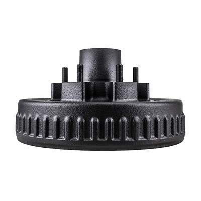 Pièces d'essieux de remorque en fonte 10 &quot; 12 &quot; tambour de frein à domicile mobile pour 3500 7000 lbs