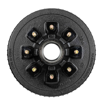 Pièces de remorque 7000 lb 8 Lug 6 1/2 12 pouces tambour de freinage pour le freinage durable et de remorque