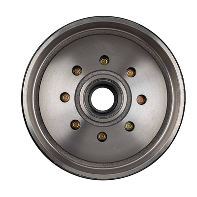 Pièces de remorque 7000 lb 8 Lug 6 1/2 12 pouces tambour de freinage pour le freinage durable et de remorque