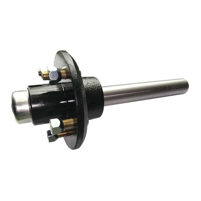 Assemblage de moyeu de remorque de 3500 lb 5 sur 4,5 &quot;avec longueur de broche et matériaux personnalisés