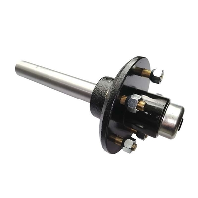 Assemblage de moyeu de remorque de 3500 lb 5 sur 4,5 &quot;avec longueur de broche et matériaux personnalisés