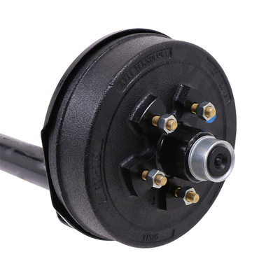 Longueur personnalisée 3500 lb Torsion Trailer Axle avec freins électriques et service OEM fourni