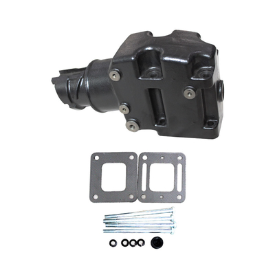 Riseur de type d'échappement standard pour Mercruiser 4&quot; Centre Riseur 44354 Remplacement