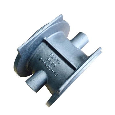 Processus de coulée de sable de haute précision pour les pièces moulées du corps de la pompe en fer ductile de contrôle des fluides