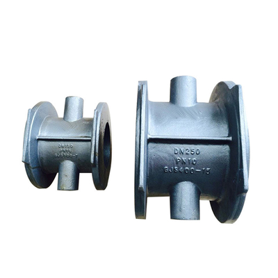 Processus de coulée de sable de haute précision pour les pièces moulées du corps de la pompe en fer ductile de contrôle des fluides