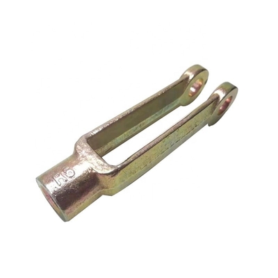 Parties de cylindres hydrauliques sur mesure en acier au carbone Clevis forgées selon les exigences du client