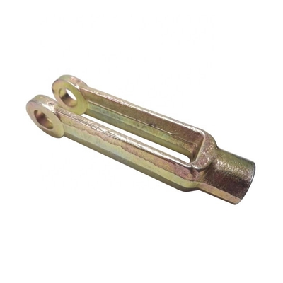 Parties de cylindres hydrauliques sur mesure en acier au carbone Clevis forgées selon les exigences du client