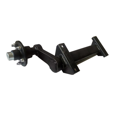 Axes de remorque 1500 kg 5 Boulons Torsion Stub Axle et demi-axle 5 sur 5,5 'pour les remorques