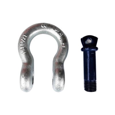 Lifting personnalisé Lyre Chain Galvanisé Forgé Anchor Chain par OEM Steel Forgings