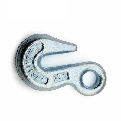 OEM Forgeage Lifting Rigging Eye Hook Parties Closed Die Forging Process Forgé crochet de grue
