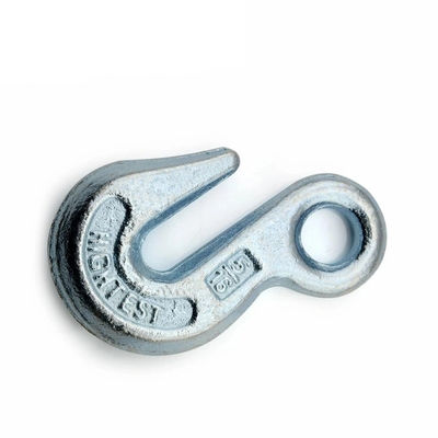 OEM Forgeage Lifting Rigging Eye Hook Parties Closed Die Forging Process Forgé crochet de grue