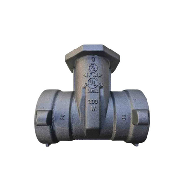 Processus de coulée dans le sable Ht200 Ht250 Corps de soupape en fonte grise pour gaz pétrolier