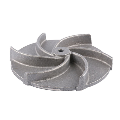Processus de coulée de sable de fer GG20 GG25 Grey Iron Impeller pour les pièces de machines sur mesure