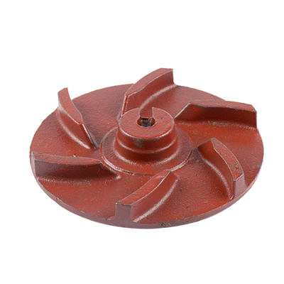 Processus de coulée de sable de fer GG20 GG25 Grey Iron Impeller pour les pièces de machines sur mesure