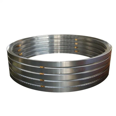 Acier au carbone de grand diamètre et alliage d'acier forgeant des anneaux laminés sans soudure