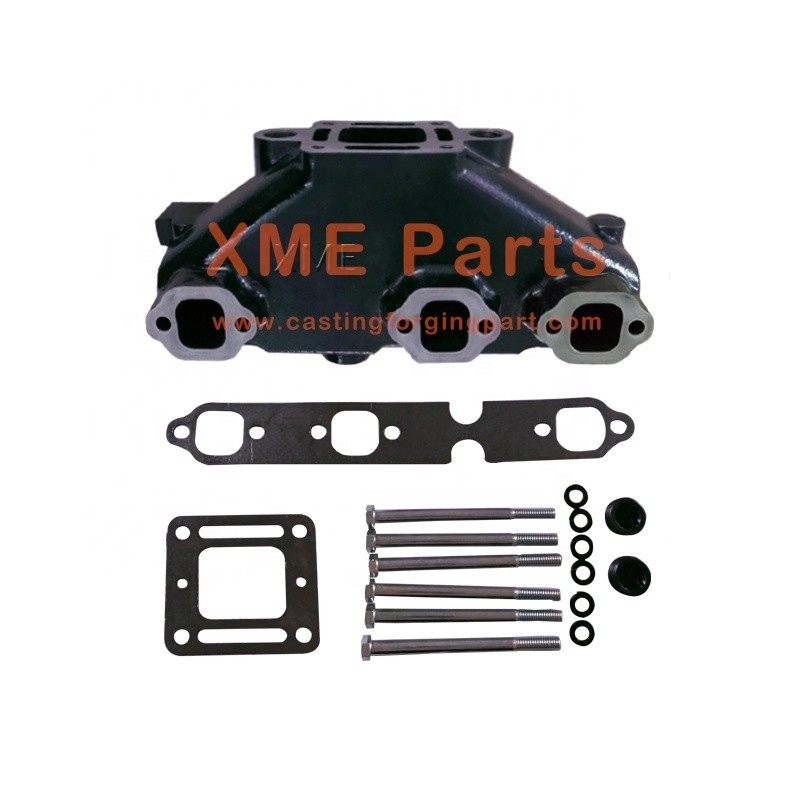 Manifold d'échappement V6 en fonte pour Mercruiser 229 262 Remplacement du moteur 99746