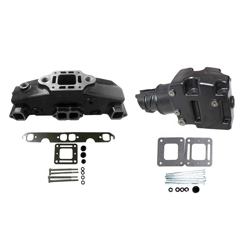 Manifold d'échappement en fer forgé pour le Mercruiser 5.0 5.7 moteur V8 860246A15 87114