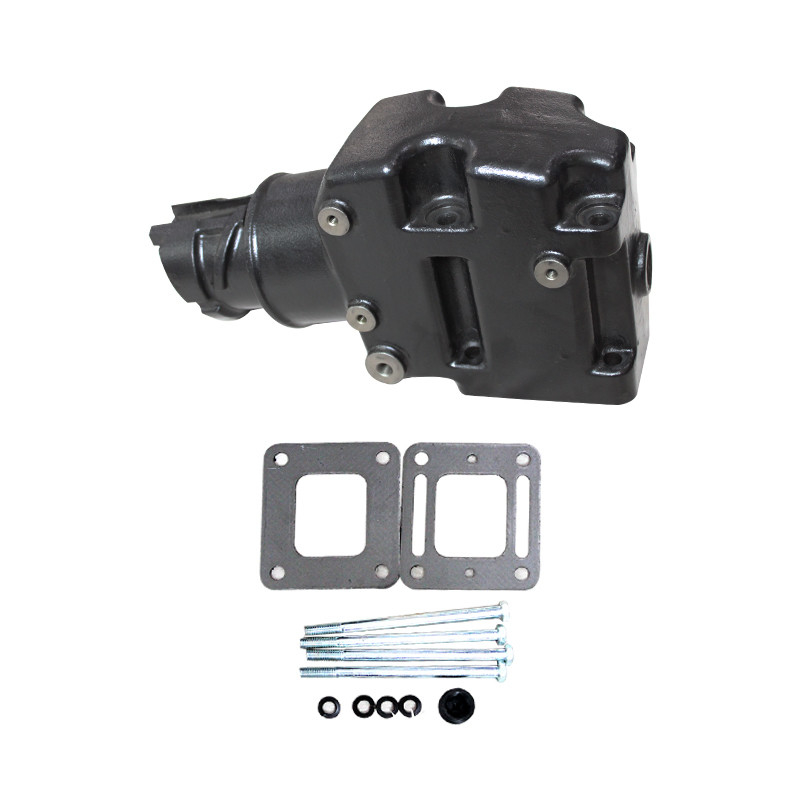 Riseur de type d'échappement standard pour Mercruiser 4&quot; Centre Riseur 44354 Remplacement