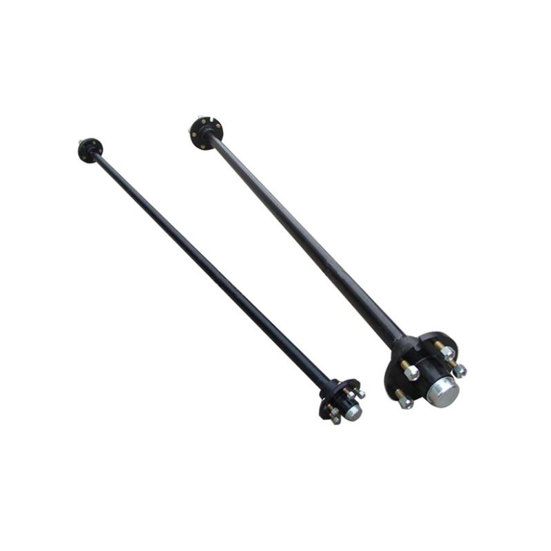 3500lb Max Charge utile de remorque de bateau essieux et moyeux en acier au carbone durable